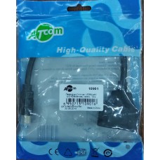 Перехідник HDMI M на HDMI F x2 в /входи (0, 3м) Atcom