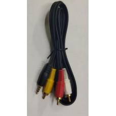 З'єднувач 3,5(4pin)-3RCAпапа 1,2м