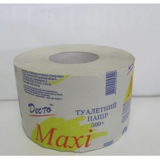 Папір туалетний Maxi 500 на гільзі /шт