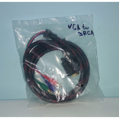 З'єднувач VGA-3RCA 1,5m