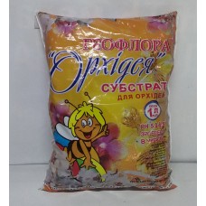 Грунт для орхідей 1л. Геофлора (кора сосни, верховий торф, дерев.вугілля) РН5,0-6,5 /шт