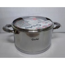 Каструля нержавійка Gusto GT-1103-22 D22см 4,7л /шт