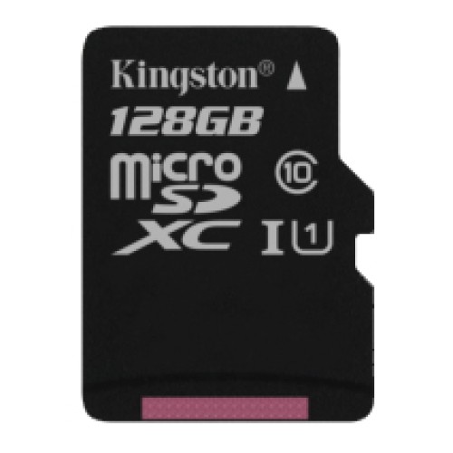 Накопичувач Flash microSD 128Gb Кingston class10
