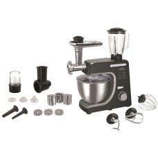 Кухонна машина Motre MT-2502 1400Вт 5в1 (тістоміс 6,5л, мясорубка, овощерізка, блендер, кавомолка)