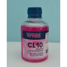 Чистяща рідина WWM для катриджів пігментних чорний CL10 /200мл
