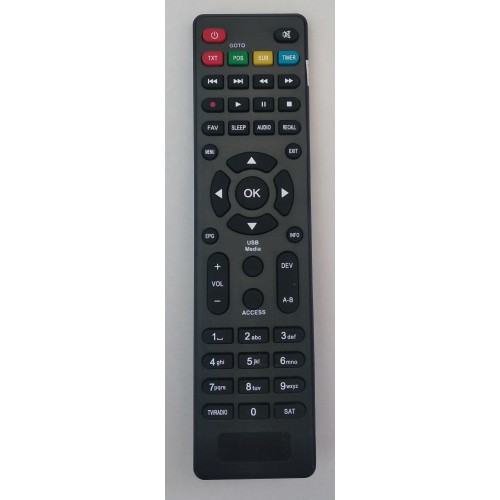 ПДУ SAT EuroSky 4080HD, ES-19 Combo, Q-SAT Q-44 / Q-45, S2BOX 101, Star Track S2 mini / S2 maxi, Alphabox X4 Micro / X4 SE