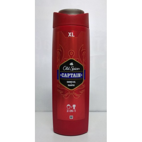Акція Гель для душу +шампунь Old Spice Captain /400мл