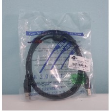 Кабель USB AM /BM 1,5м Atcom чорний