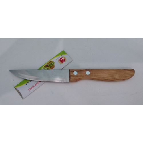 Ніж кухонний SM-4066 (дерево) 4'' /шт