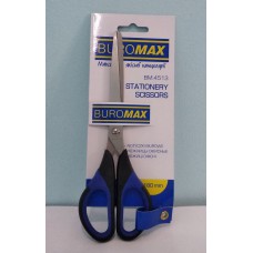 Ножниці Buromax прорезиненні ручки BM.4513 180мм /шт