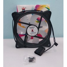 Вентилятор Cooling baby 120x120x25 4pin+3pin Rainbow
