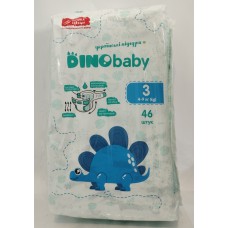 Підгузник Dino Baby 4-9кг (3) /46шт