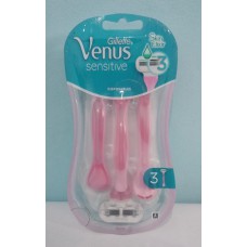 Набір станків Gillette Venus3 Sensitive skin жіночі одноразові /3шт