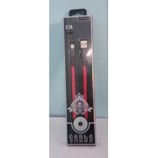 Кабель USB AM /Type-C 1м XS-006 2,1А червоний