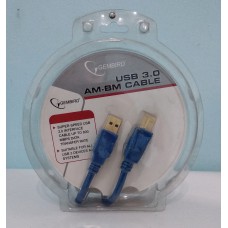 Кабель USB3.0 AM /BM-6 1,8м Gembird (принтер, сканер)