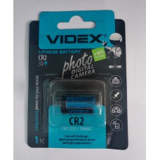 Елемент CR2 (CR17355 /5046LC) 3v 15,6*27mm Videx Lihium