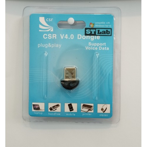 Адаптер BlueTooth-USB 4.0 ST-Lab B-421 mini (3Mbps, 50m)