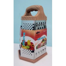 Тертушка Grater на 6 сторон пластик тримач під дерево /шт