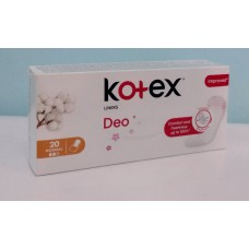 Прокладки щоденні Kotex Нормал Deo індивідуальна упаковка /20шт