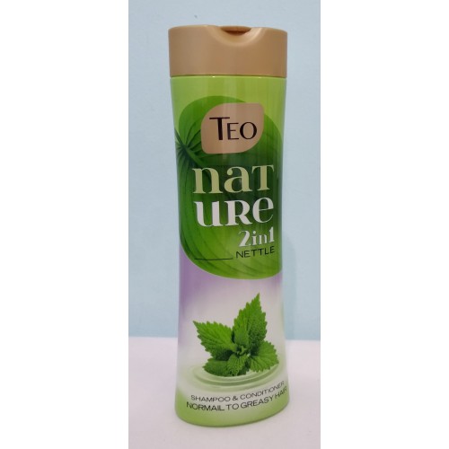 Акція Шампунь Teo Nature 2in1 Nettle для нормального і жирного волосся /350мл