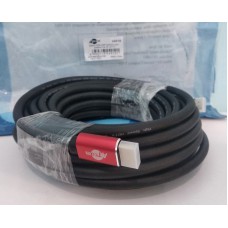 З'єднувач HDMI 10m Atcom Red /Gold 4К Ver 2.0 (24910)