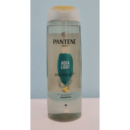 Акція Шампунь Pantene Aqua light для тонкого та жирного волосся /400мл