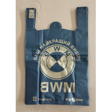 Пакет для покупок BMW 40*60 чорний 51мкм /50шт