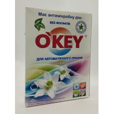 Акція Пральний порошок O`KEY автомат universal /400гр