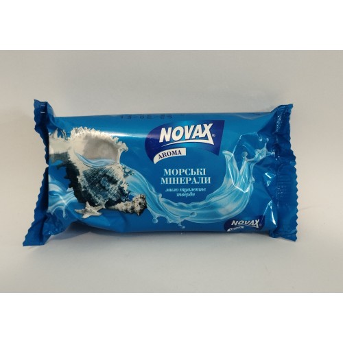 Акція Мило туалетне Novax aroma Морські мінерали /140гр