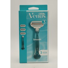 Акція Станок Gillette Venus Smooth для жінок (3 катриджа)