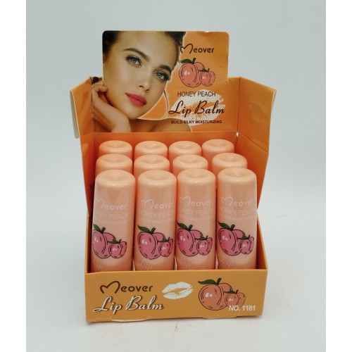 Гігієнічна губна помада Meover Peach 1181 /2,6гр