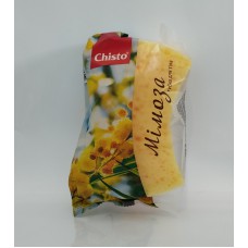 Акція Губка банна Chisto Мімоза (15х9х4,5) /шт