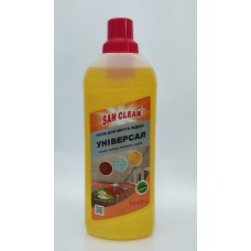 Акція Засіб для прибирання San clean Bergamot універсал для паркет, ламінат, ліноліум, кахель /1000мл