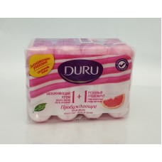 Акція Мило екопак Duru 1+1 Рожевий грейпфрут 4х80гр