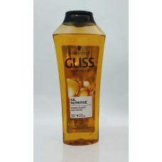 Акція Шампунь Gliss Oil nutritive для сухого та пошкодженого волосся /400мл