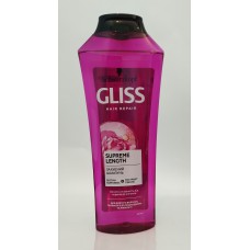 Акція Шампунь Gliss Supreme length для довг.пошкодж.жирн. /400мл