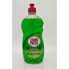 Акція Засіб для посуду рідкий Lemon fresh Antibacterial (зелений) /500мл