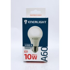 Електрична лампа світлодіодна Enerlight 10W 900лм Е27 нейтральне світло 2роки