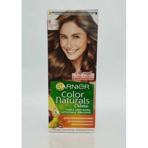 Акція Фарба для волосся Garnier Color Naturals 6 лісовий горіх /наб