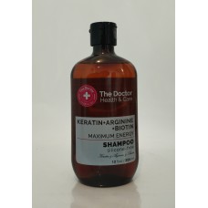 Акція Шампунь The Doctor Healts&Care Keratin+arginine+biotin (максимальна сила) /355мл