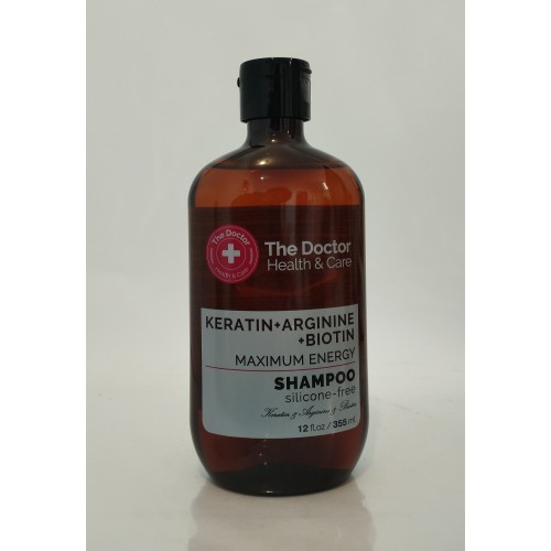 Акція Шампунь The Doctor Healts&Care Keratin+arginine+biotin (максимальна сила) /355мл