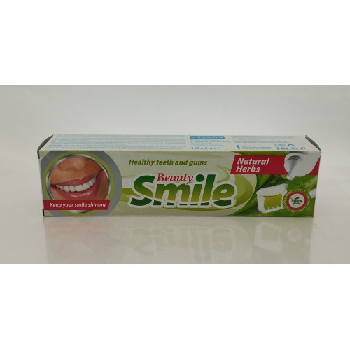 Акція-10% Зубна паста Beauty Smile Natural Herbs /100мл