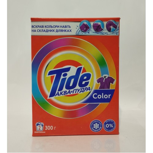 Акція Пральний порошок Tide автомат Колор /300гр