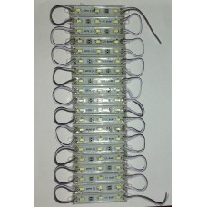 LED-смужка 3 діоди 3W 12v Білий ПОШТУЧНО