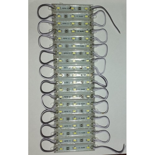 LED-смужка 3 діоди 3W 12v Білий /набір 20шт