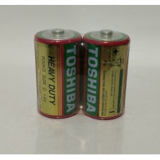 Елемент R-20 Toshiba (кругла велика) зпайка /ПОШТУЧНО