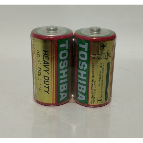 Елемент R-20 Toshiba (кругла велика) зпайка /ПОШТУЧНО