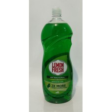 Акція Засіб для посуду рідкий Lemon fresh Antibacterial (зелений) /1,5л