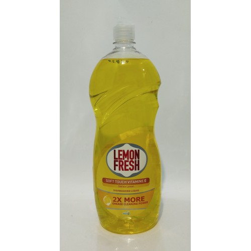 Акція Засіб для посуду рідкий Lemon fresh Soft touch vitamine E (жовтий) /1,5л