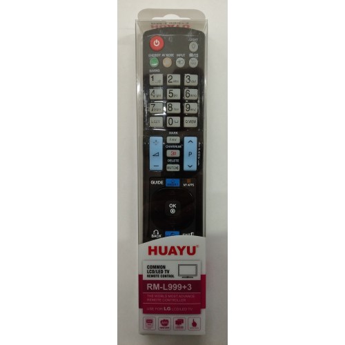 ПДУ TV LG Huayu RM-L999+3 LCD /LED універсальний, 3D, Smart